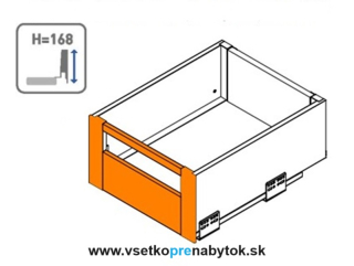 AXIS PRO - čelo pre vnútornú zásuvku "C" vysoké