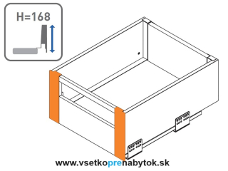 AXIS PRO - držiak vnútorného čela "C" vysoký
