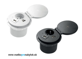 Elektrická zásuvka GTV CHARGER PLUS