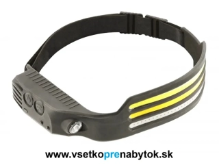 Čelová LED lampa COB Högert Technik